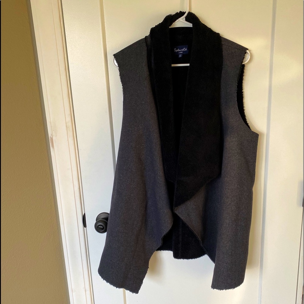Fuzzy vest